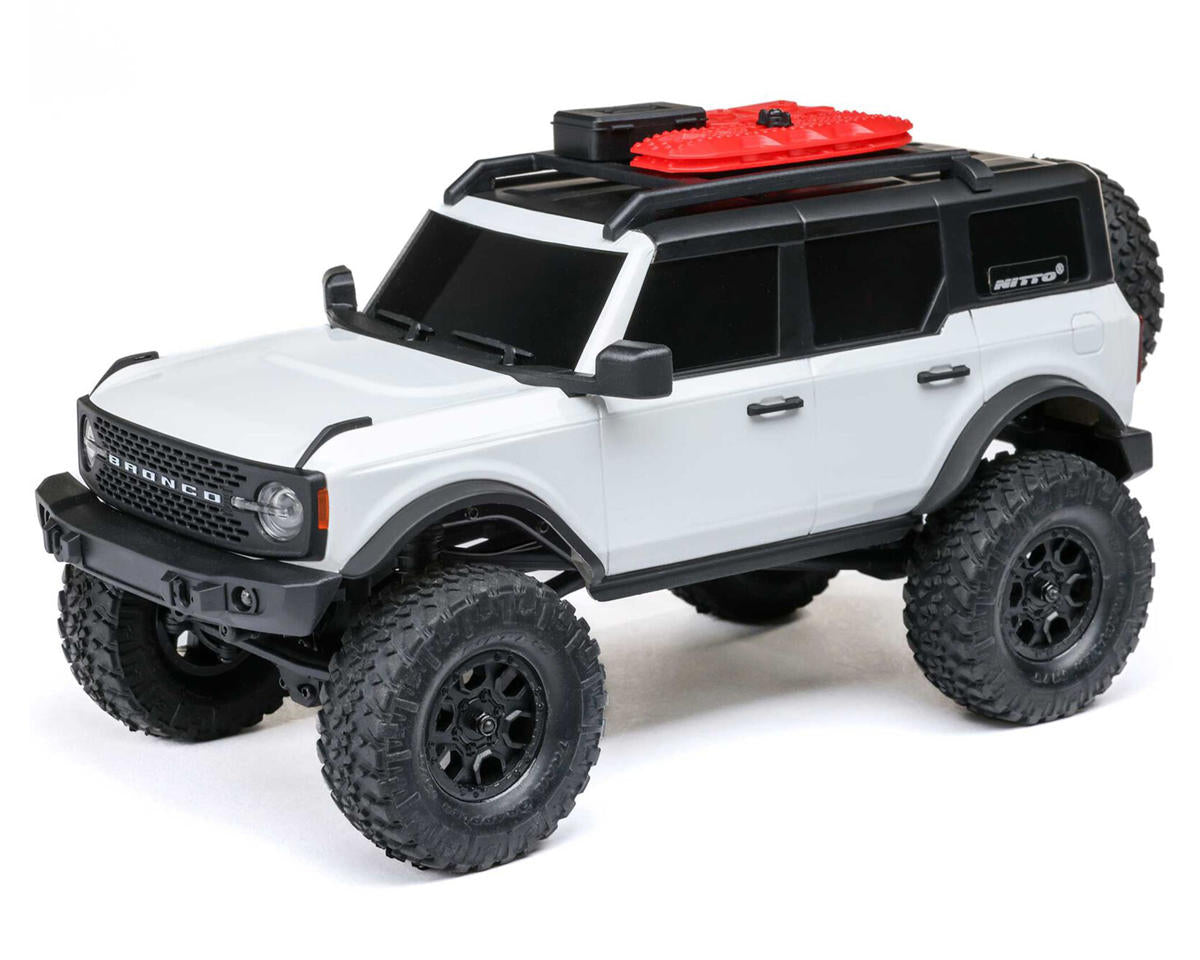 Axial 1/24 SCX24 2021 Ford Bronco 4WD Truck Brushed RTR (White)